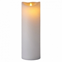Светодиодная свеча с имитацией живого огня SARA EXCLUSIVE работает от пульта